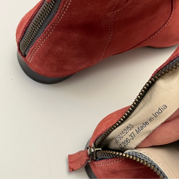 Boden Suede Kingham Ankle Boots Womens Size 37 US 6 - Picture 8 of 11